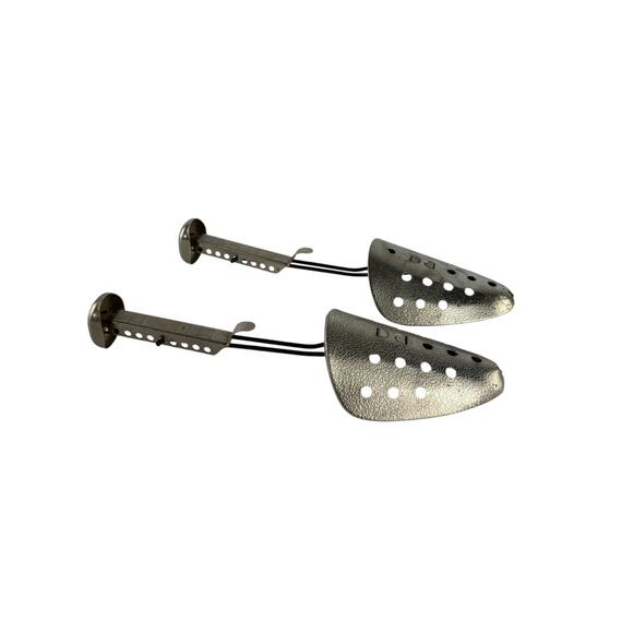 Vintage Ekco Shoe Stretchers Adjustable Metal Size 5-12 USA Made - Picture 1 of 12